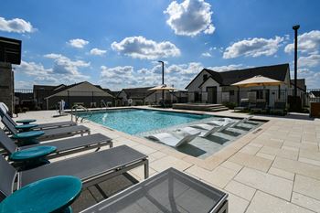 Resort style pool