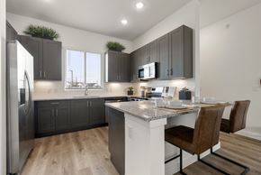 Liberty Hill apartment for rent - Gourmet Kitchen with Island at Avilla Rio Oaks Apartments, Liberty Hill, TX 78642