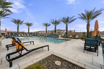 Outdoor lounge seating