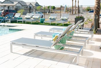 Outdoor lounge seating
