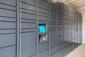Amazon package lockers