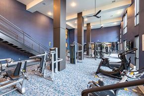 Katy apartment for rent - Two-Story Fitness Center with Cardio, Resistance, & Free Weights