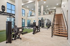 Mckinney apartment for rent - 24 Hour Fitness Center with Cardio, Resistance Training, Free Weights and Dedicated Yoga Room