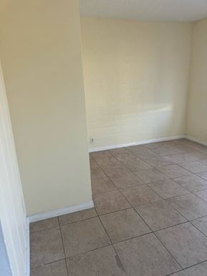 Los Angeles apartment for rent - A room with beige walls and tile flooring.