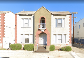 Los Angeles apartment for rent - A two-story house with a balcony on the second floor.