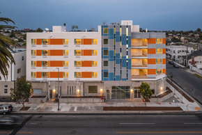 Los Angeles apartment for rent - the building in which the hotel is located
