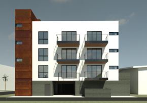 Los Angeles apartment for rent - the building in which the apartment is located