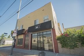Los Angeles apartment for rent - A building with a black awning that says "SOUL" on it.