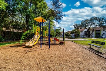 Tot lot and playing field