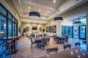 Anaheim apartment for rent - a large room with tables and chairs