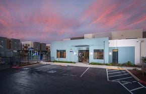 Sacramento apartment for rent - the exterior of a building with a parking lot