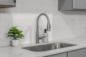 Jeffersonville apartment for rent - Kitchen with sink at Arbour Place Apartments, Jeffersonville, IN, 47130