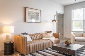 Lexington apartment for rent - living room at The Remington, Lexington