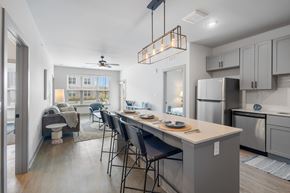 Jeffersonville apartment for rent - Kitchen area at The Warren Apartments, Indiana