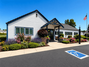 Eugene townhouse for rent - Mature Landscaping