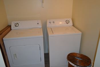 Inunit washer and dryer in laundry closet