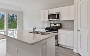 Maurice apartment for rent - a kitchen with a counter top and a sink
