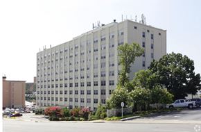 Little Rock apartment for rent - the building where the hotel is located
