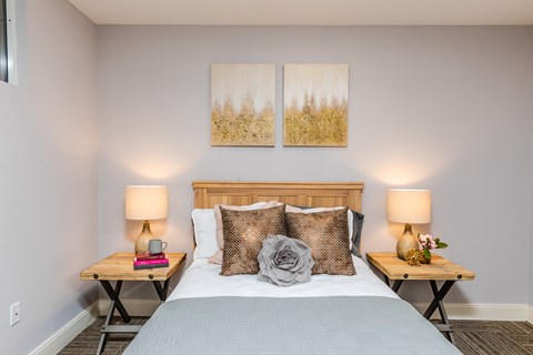 Floor plan for 1 bed, 1 bath, 639 sqft