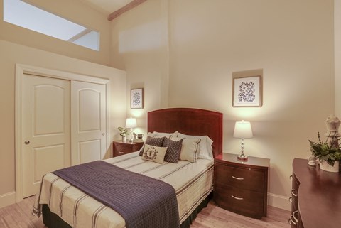Floor plan for 1 bed, 1 bath, 1000 sqft