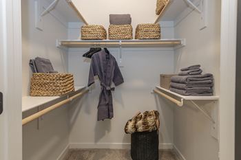 Spacious closet