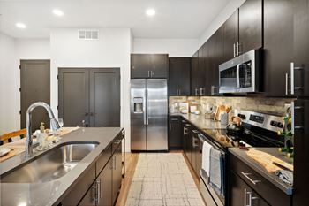 Modern equipped kitchen