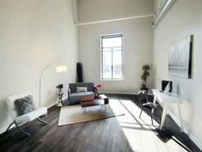 Harrisburg apartment for rent - a living room with a couch and a table