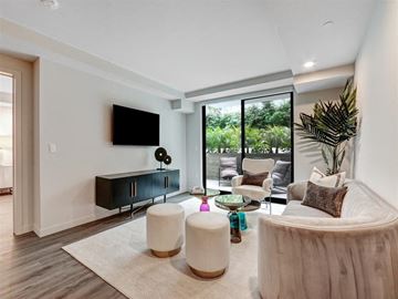 Los Angeles apartment for rent - a living room with a couch and a tv