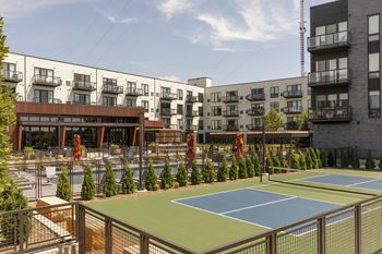 Pickleball court