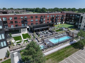 Outdoor pool & patio