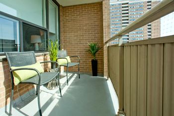 Private balcony*