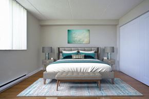 Windsor apartment for rent - Brighton Court spacious bedroom in Windsor, ON