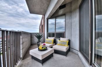 Private balcony