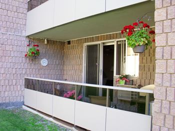 Private balcony