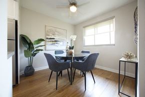 Fort Erie apartment for rent - High Street Apartments dinning area featuring hard surface flooring in Fort Erie, ON