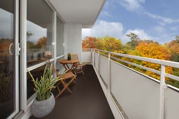 Private balcony