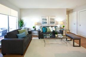 Niagara Falls apartment for rent - Laura Secord Apartments contemporary living room in Niagara, ON