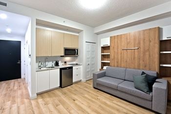 Two furnished guest suites