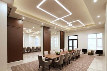 Reception hall, lounge and catering kitchen