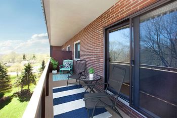 Private balcony