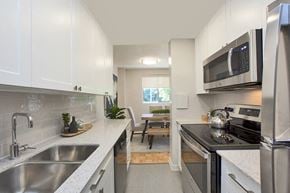 Milton apartment for rent - Millside Apartments in Milton, ON kitchen with stainless steel appliances