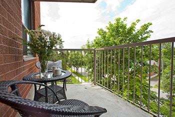 Private balcony