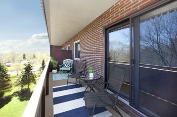 Private patio
