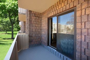 Private balcony