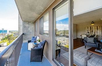 Private balcony