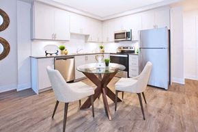 Milton apartment for rent - The Miltonian Apartments kitchen featuring stainless steel appliance in Milton, ON