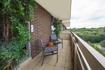 Private balcony