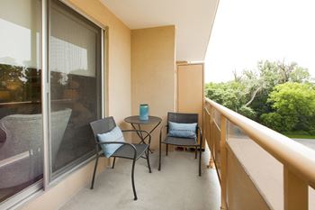 Private balcony