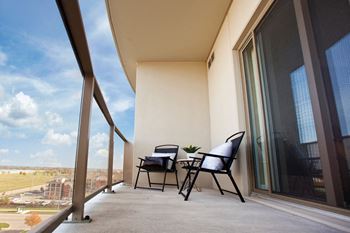 Private balcony