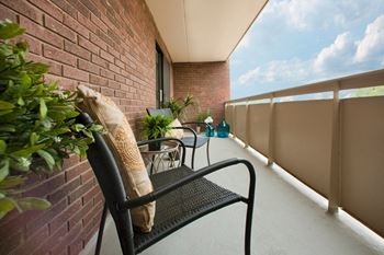 Private balcony